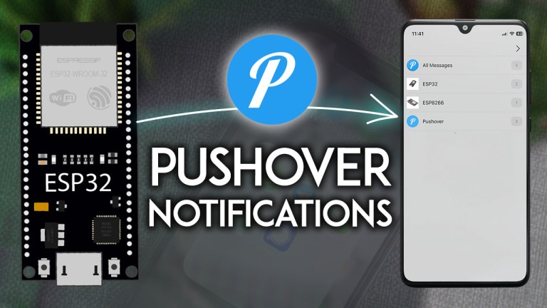 Pushover Notifications with the ESP32