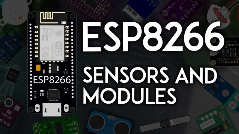 ESP8266 NodeMCU 20 Free Guides for Sensors and Modules