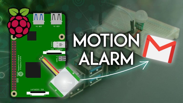 Raspberry Pi Motion Detection with Email Notifications Python