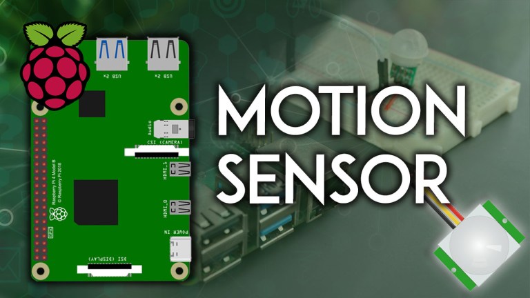 Raspberry Pi Detect Motion using a PIR Motion Sensor with Python Script